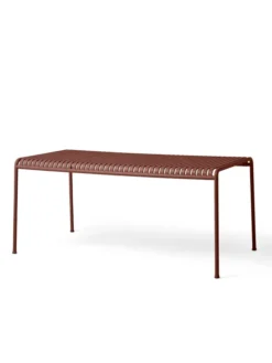 Palissade Table 170x90, iron red fra Hay
