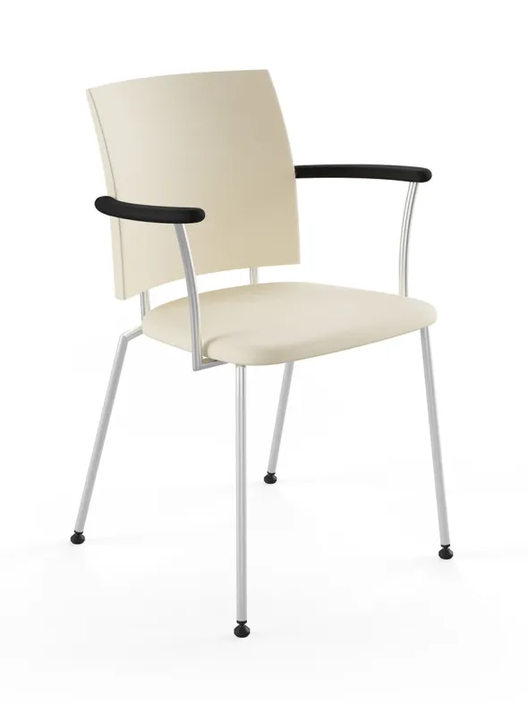 Panther armstol, creme læder fra Naver Collection