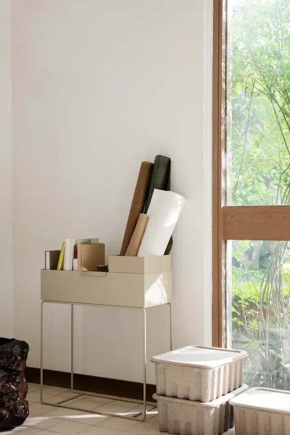 Paper Pulp Box, 2 stk fra Ferm Living
