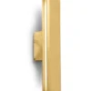 Papilio Single Væglampe, brushed brass fra Anour