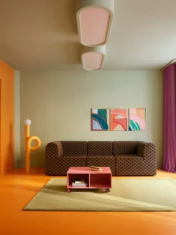 Paradigm 3-personers sofa med armlæn fra Montana