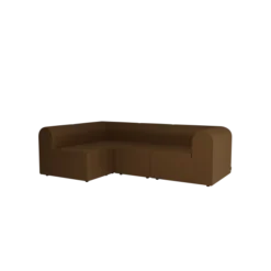 Paradigm 3-personers sofa med pouf venstre fra Montana