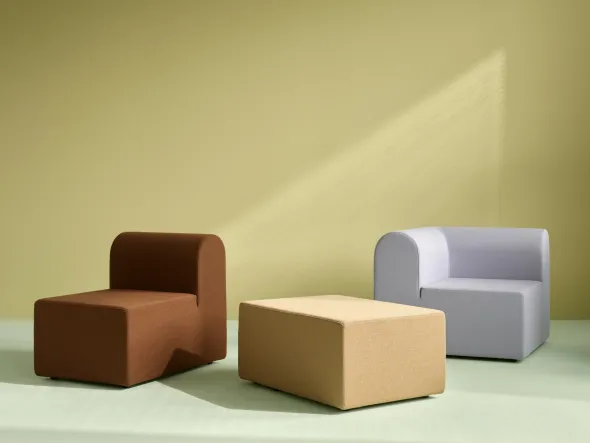 Paradigm Sofa 2-Seater m. åben ende højre fra Montana