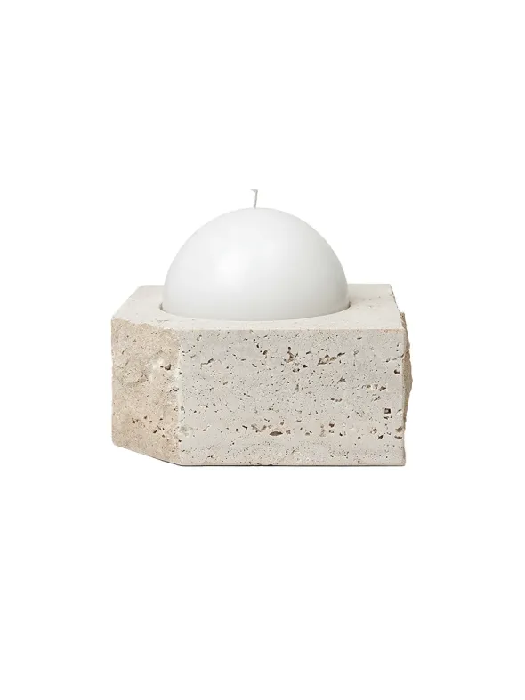 Paraffin Candle Light Ø12 cm fra Louise Roe