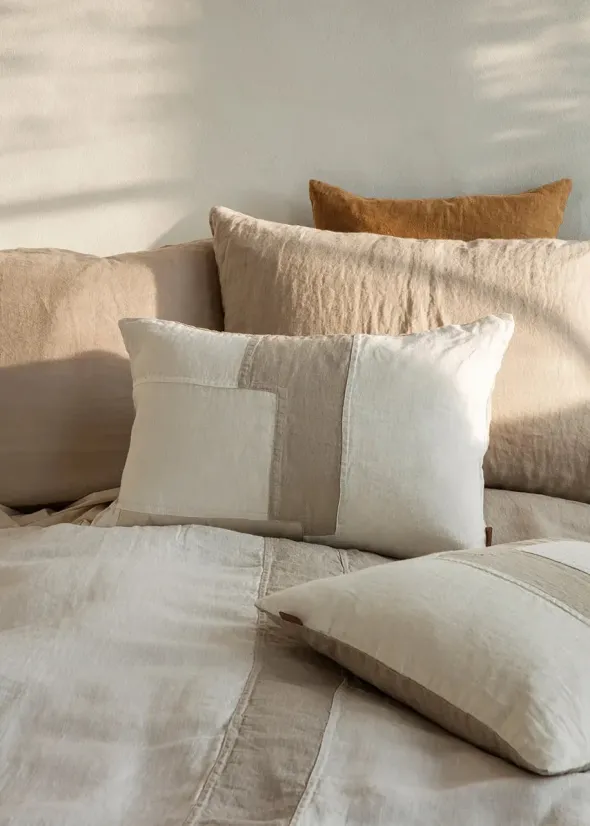Part Bedspread, off-white fra Ferm Living