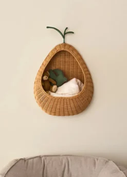 Pear Braided Wall Pocket fra Ferm Living