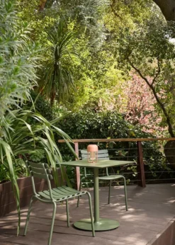 Pico Café table, rund base 70x70 cm fra Houe