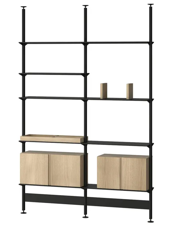Pira G2 Floor-to-Ceiling Shelving Bundle A fra String