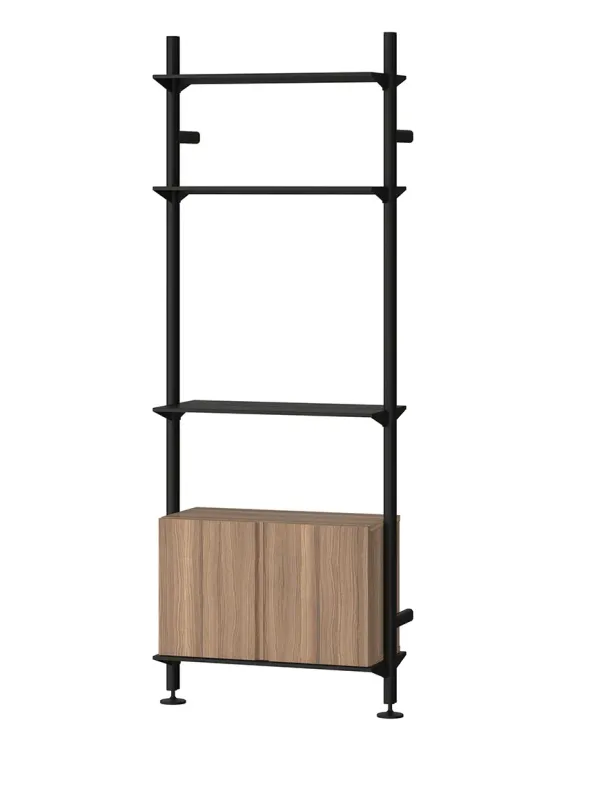 Pira G2 Floor-to-Wall Shelving Bundle B fra String