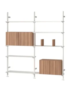 Pira G2 Floor-to-Wall Shelving Bundle D fra String