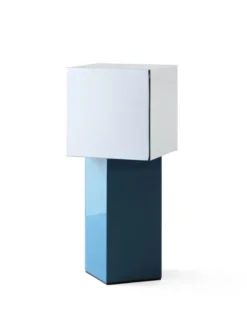 Pivot Portable Lamp, blue silver fra &Tradition