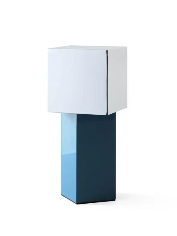 Pivot Portable Lamp, blue silver fra &Tradition