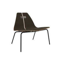 PK23 forsidepolstret, Walnut af Poul Kjærholm