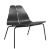 PK23 Lounge Chair, black/black af Poul Kjærholm