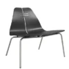 PK23 Lounge Chair, black/steel af Poul Kjærholm