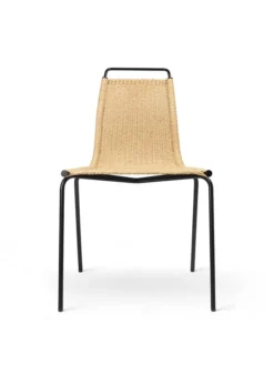 PK1 Stol, sort stel af Poul Kjærholm