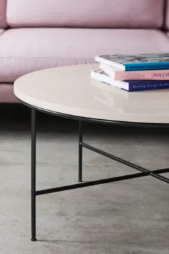 Planner Sofabord Ø80 fra Fritz Hansen