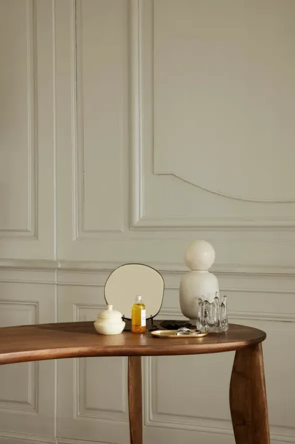 Pond Table Mirror, Dark Chrome fra Ferm Living