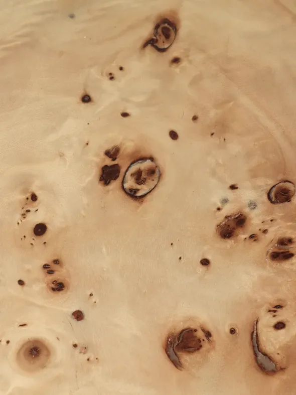 Post Coffee Table, burl veneer fra Ferm Living