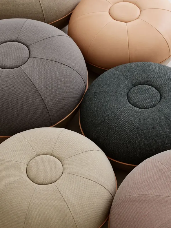 Pouf, large fra Fritz Hansen