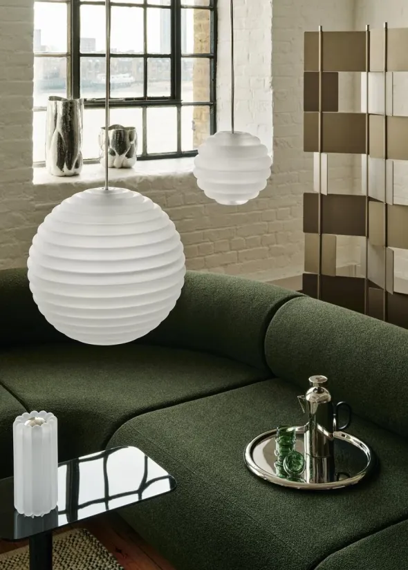 Press pendel, frosted fra Tom Dixon
