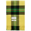 Queen blanket - Field yellow tartan fra Magniberg