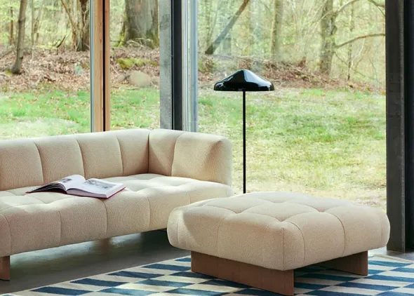 Quilton Lift Ottoman fra Hay