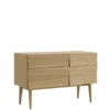 Reflect Sideboard Small, oak fra Muuto