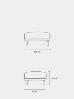 Rest puf fra Muuto
