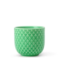 Rhombe æggebæger fra Lyngby Porcelæn