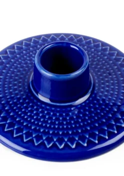Rhombe Kronelysestage fra Lyngby Porcelæn
