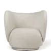 Rico Lounge Chair, soft bouclé fra Ferm Living
