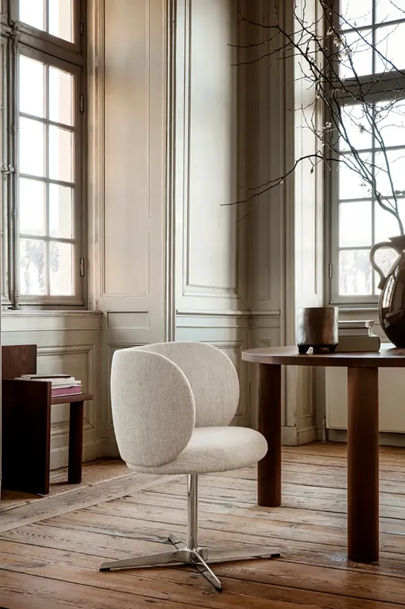 Rico Spisebordsstol, swivel fra Ferm Living