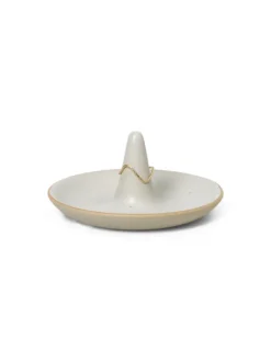 Ring Cone, Off-white Speckle fra Ferm Living