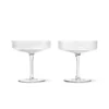 Ripple champagneglas fra Ferm Living