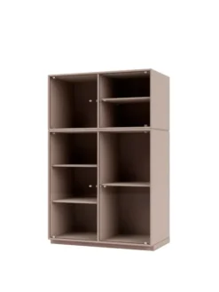 Ripple III Vitrineskab, inkl. sokkel fra Montana