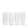 Ripple Long Drink Glasses Clear, sæt á 4 fra Ferm Living