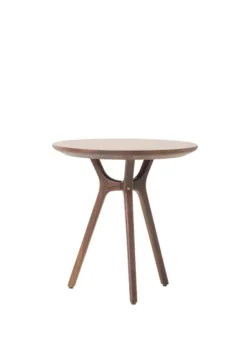 Rén cafébord Ø54 cm i valnød fra Stellar Works