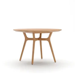 Rén spisebord Ø110 cm, eg fra Stellar Works
