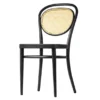 215 R Spisebordsstol, sort ask fra Thonet