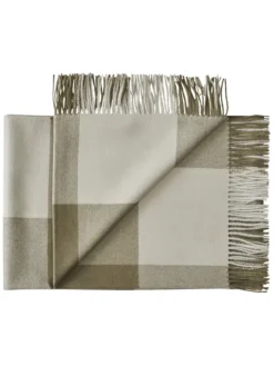 Santa Fe Plaid, umber fra Silkeborg Uldspinderi