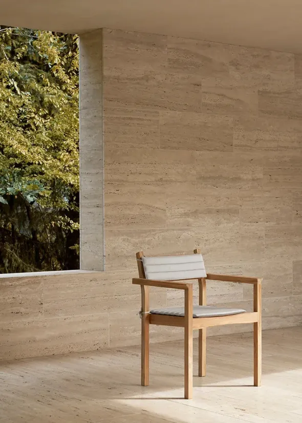Sædehynde til AH502 Outdoor Spisebordsstol fra Carl Hansen & Søn