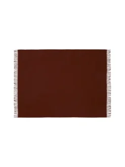 Season Plaid, beetroot fra Silkeborg Uldspinderi