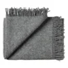 Season Plaid, dark nordic grey fra Silkeborg Uldspinderi
