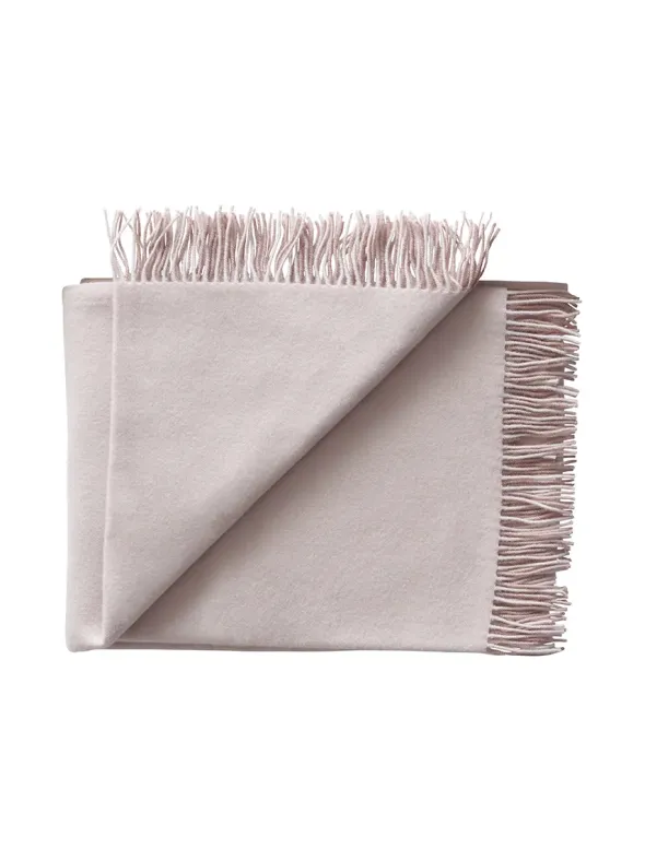 Secret Plaid, blush/rosa fra Silkeborg Uldspinderi