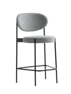 Serie 430 barstol, sort af Verner Panton