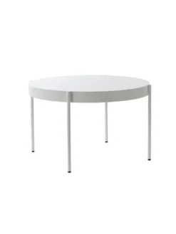 Serie 430 bord, hvid af Verner Panton
