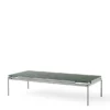 Sett LN12 Sofabord, verde guatemala marble / dark chrome fra &Tradition
