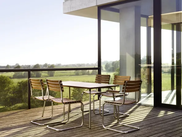S 1040 havebord, 150x78 cm fra Thonet