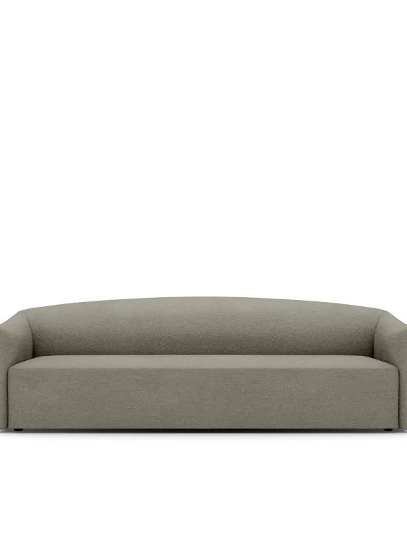 Shore Sofa 3 Seater Extended Base, taupe fra New Works